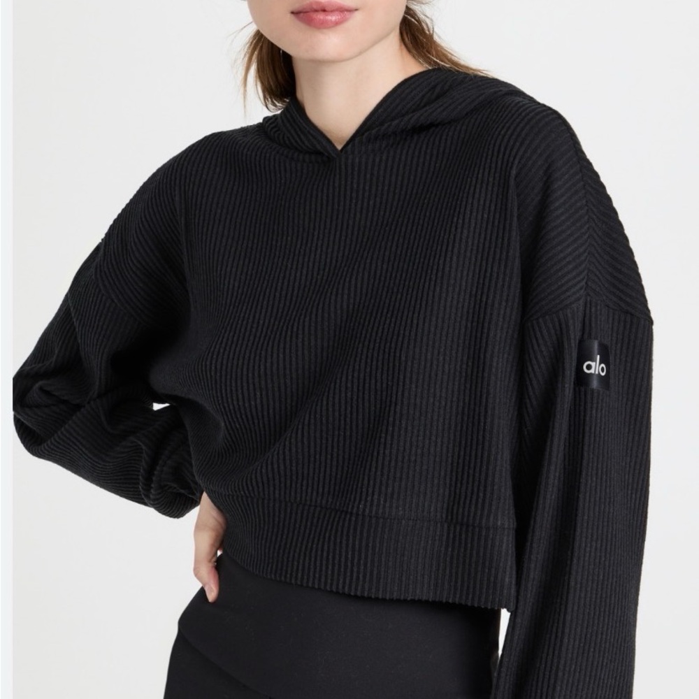 ALO Yoga Black Muse Hoodie